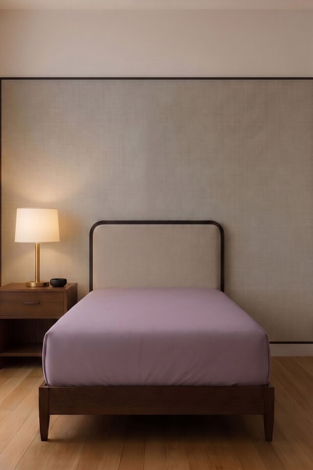 Luna Pamuk Süprem Çift Kişilik Lastikli Çarşaf 160x200 cm + 30 cm 130 GSM Pembe