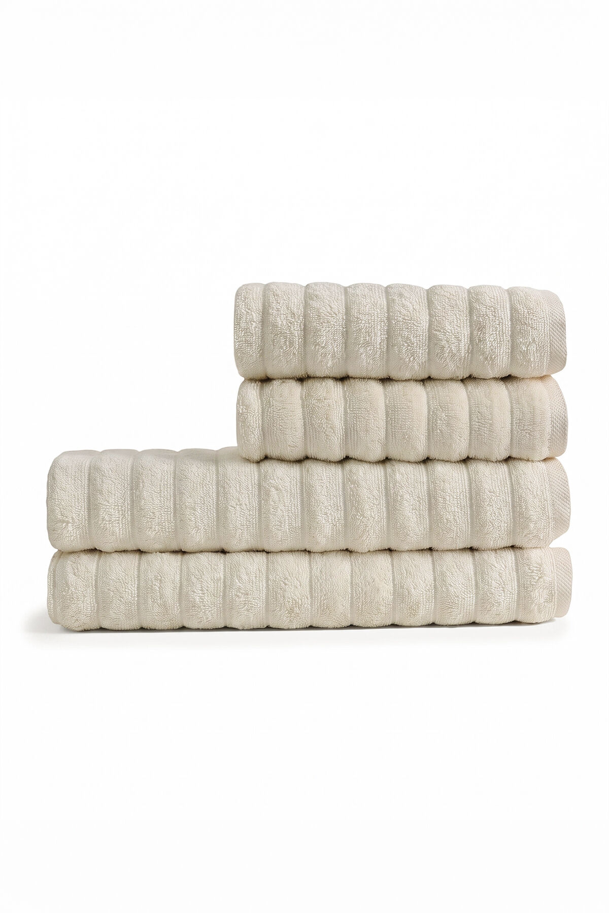 Phaselis Banyo Havlu 2'li Set %100 Pamuk 70x140 cm 670 GSM